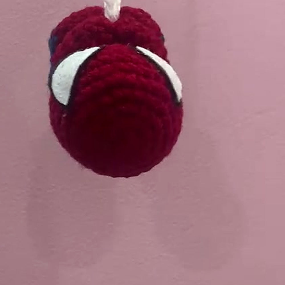 Scarlet the Hanging Spider Charm